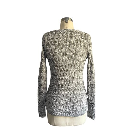 LOFT Gray Hi-Lo Sweater Top - XXSP - Picture 4 of 5